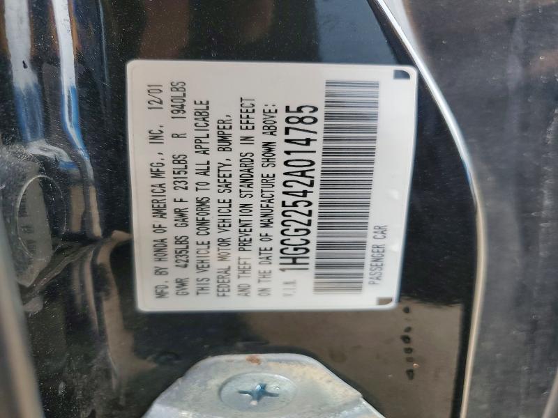 2002 Honda Accord ex