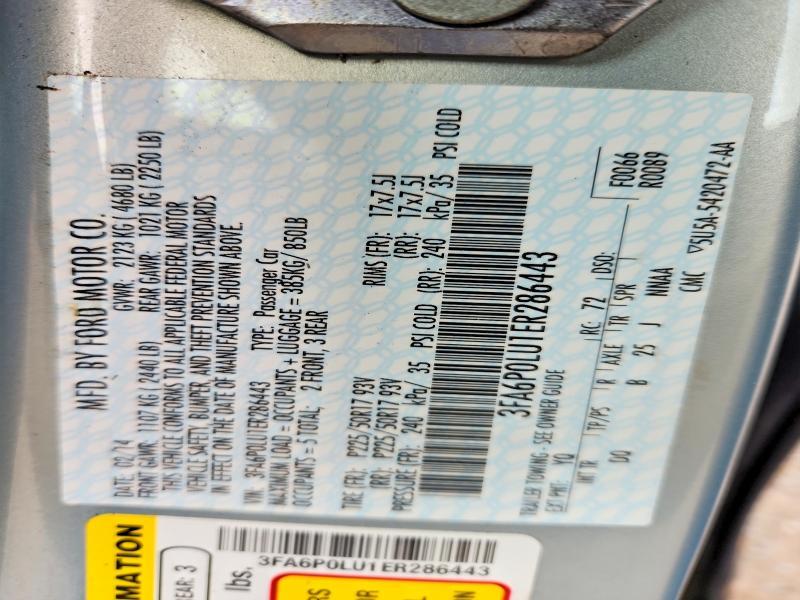 2014 Ford Fusion se Hybrid