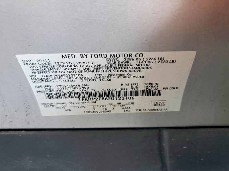 2015 Ford Taurus sel