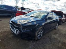Salvage cars for sale from Copart Elgin, IL: 2018 Hyundai Elantra sel