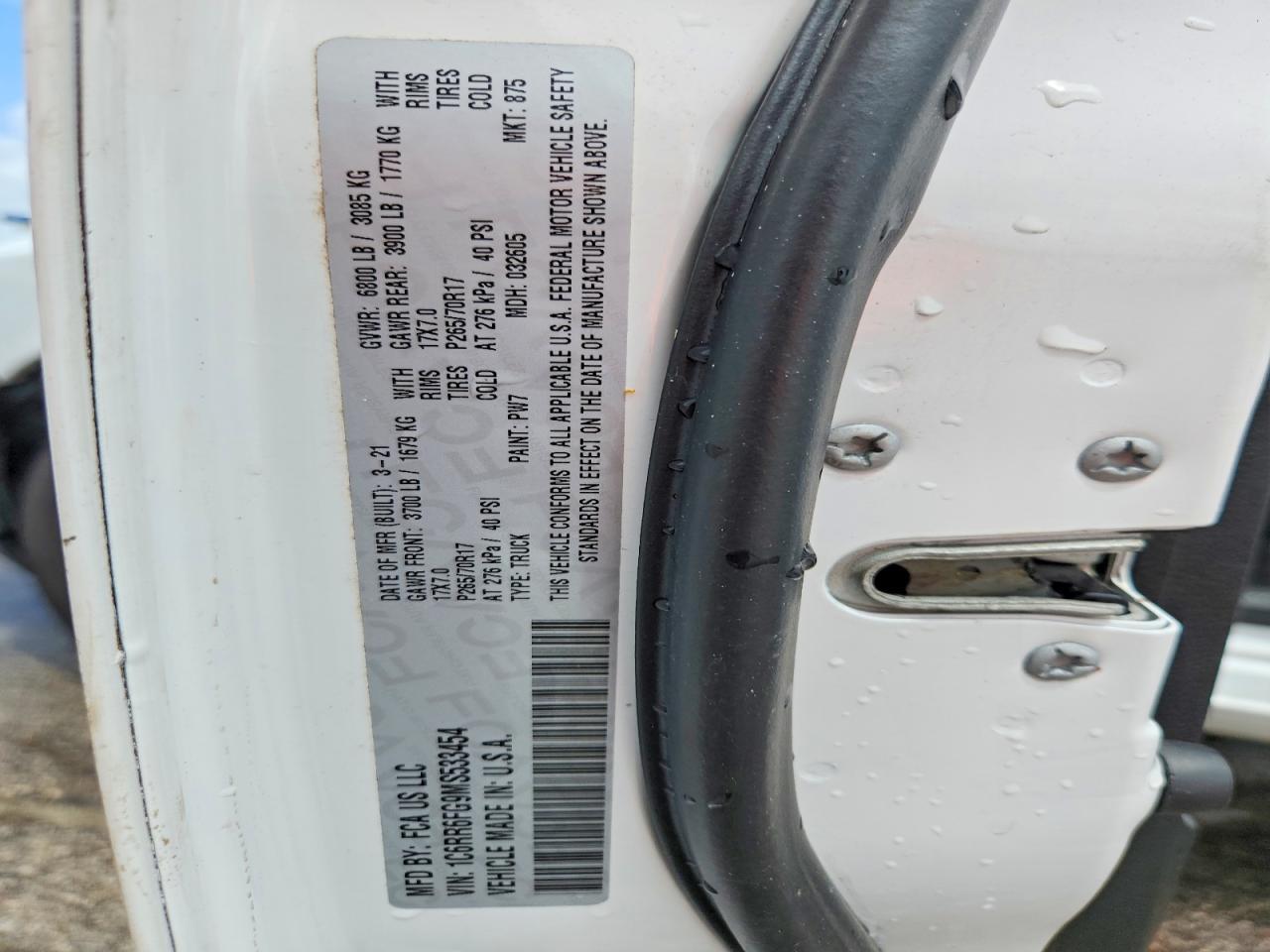 2021 Dodge RAM 1500 Classic TM * CLN Title * PRI Fleet *