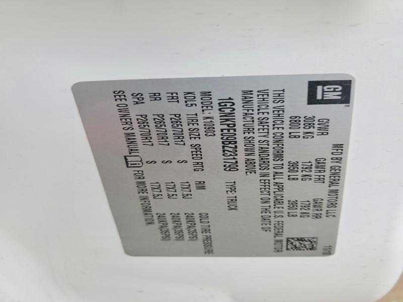 2011 Chevrolet Silverado K1500