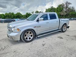 Dodge salvage cars for sale: 2015 Dodge RAM 1500 Longhorn