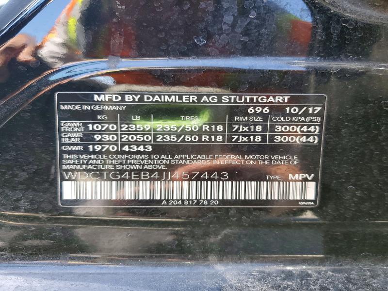 2018 Mercedes-Benz Gla 250