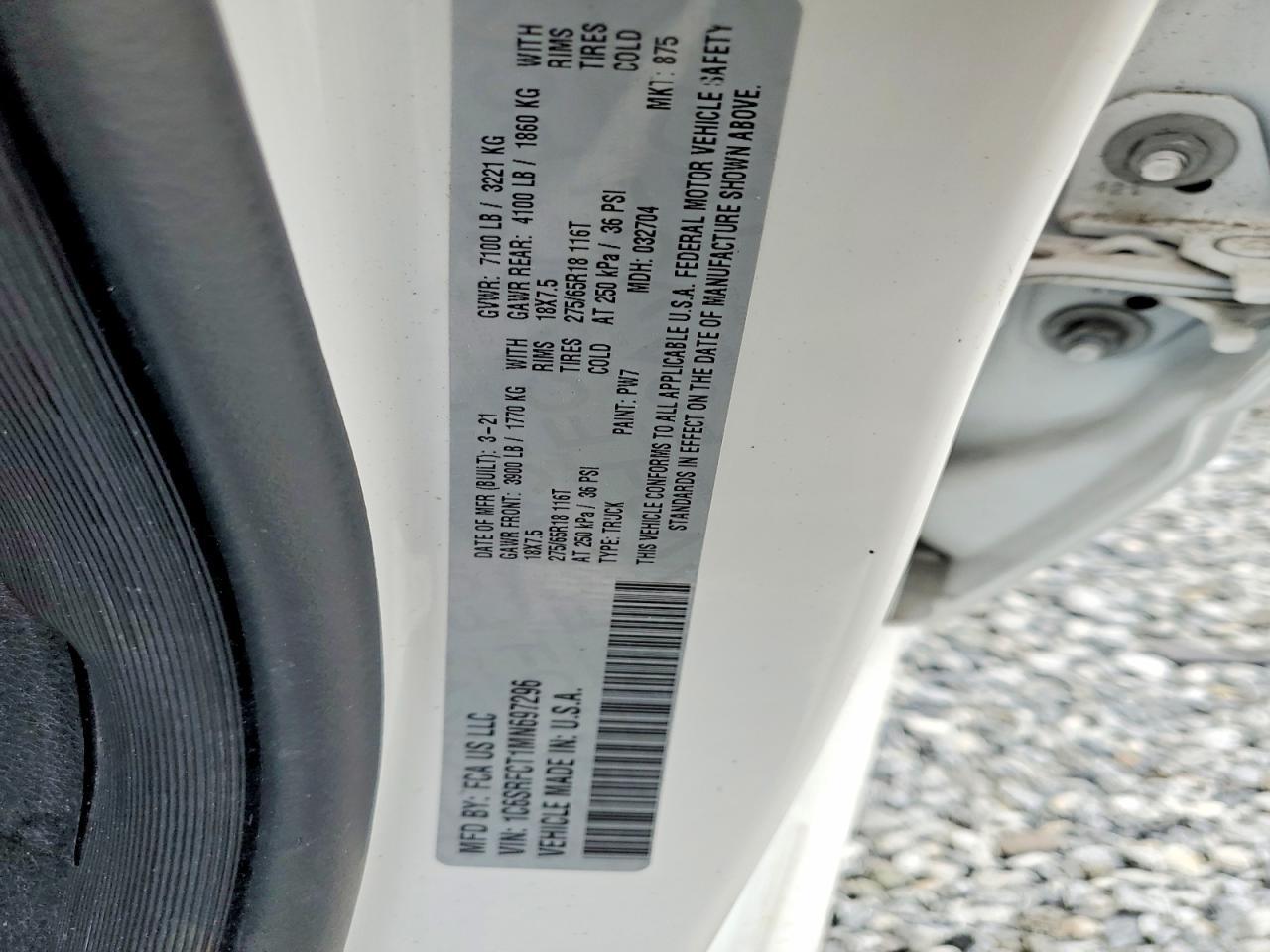 2021 Dodge RAM 1500 Tradesman