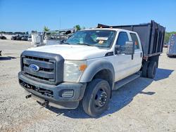 Salvage trucks for sale at Loganville, GA auction: 2011 Ford F450 Super Duty Flatbed Truck