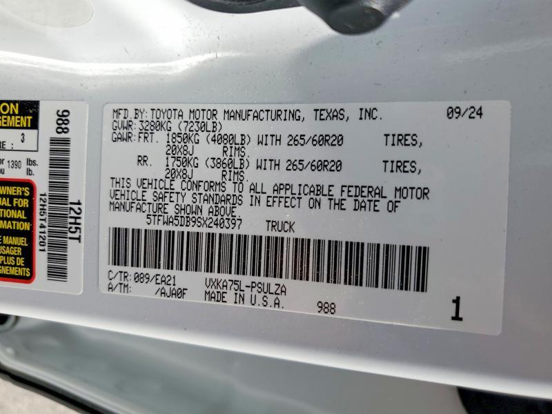 2025 Toyota Tundra Limited