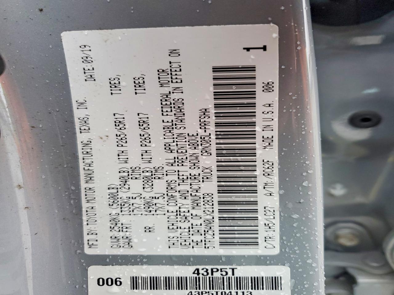 2020 Toyota Tacoma TRD Sport