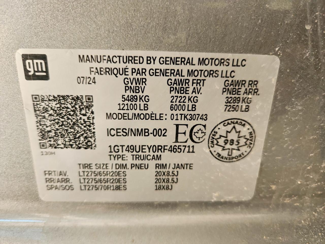 2024 GMC Sierra K3500 SLT