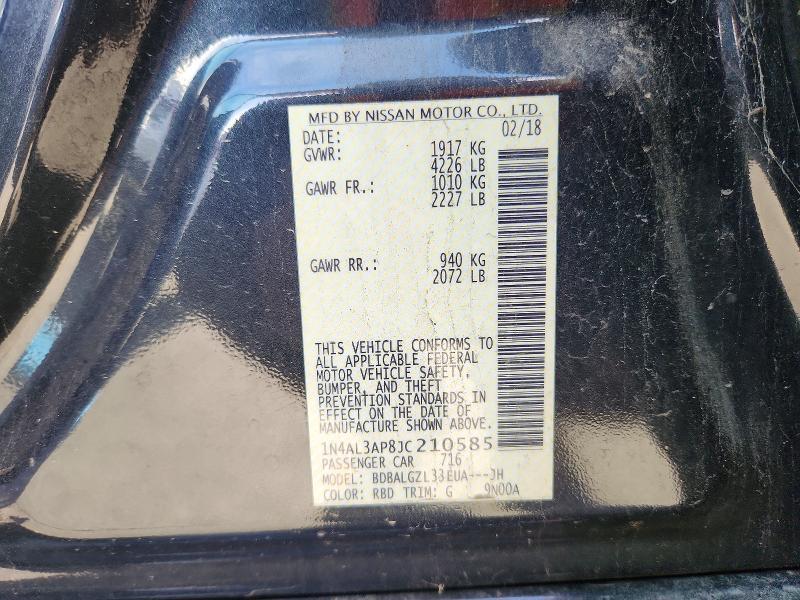 2018 Nissan Altima 2.5 s