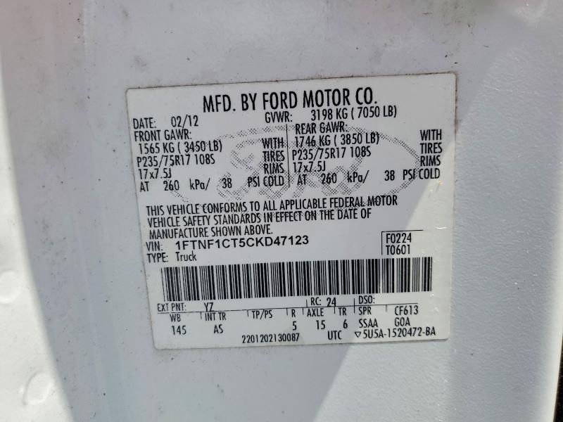 2012 Ford F150