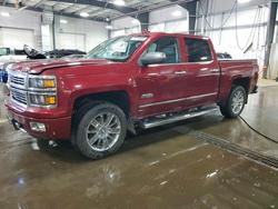 Chevrolet salvage cars for sale: 2015 Chevrolet Silverado K1500 High Country