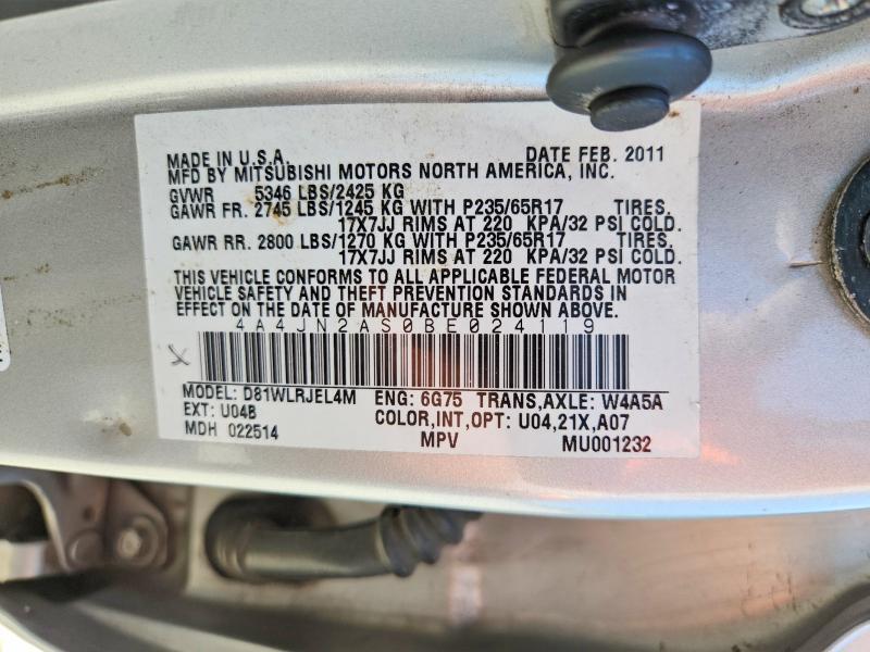2011 Mitsubishi Endeavor ls