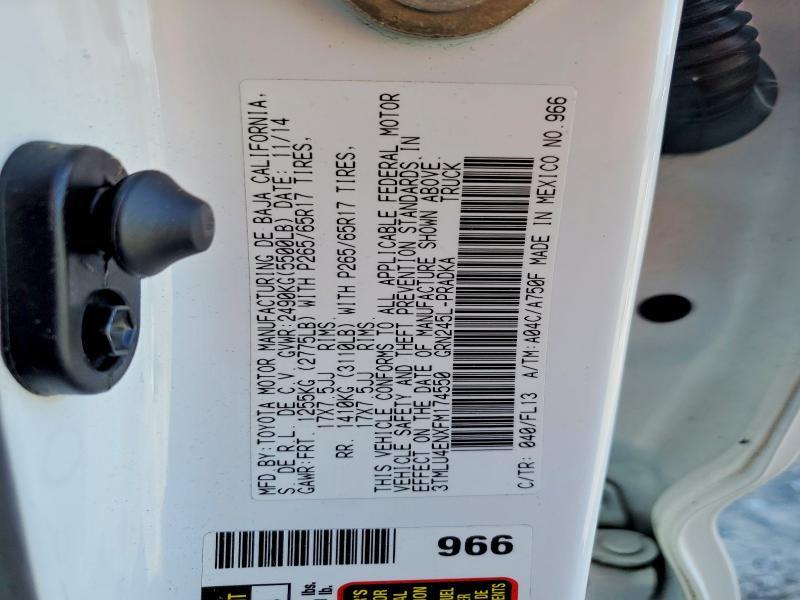 2015 Toyota Tacoma V6