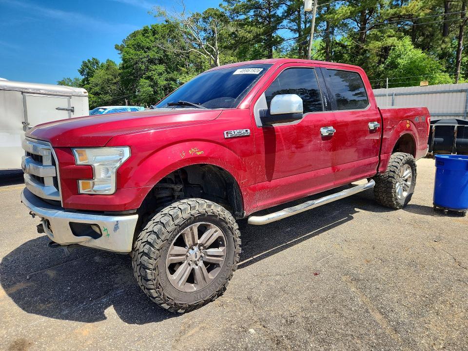 2016 Ford F150 Supercrew