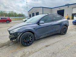 Tesla Model y salvage cars for sale: 2022 Tesla Model y