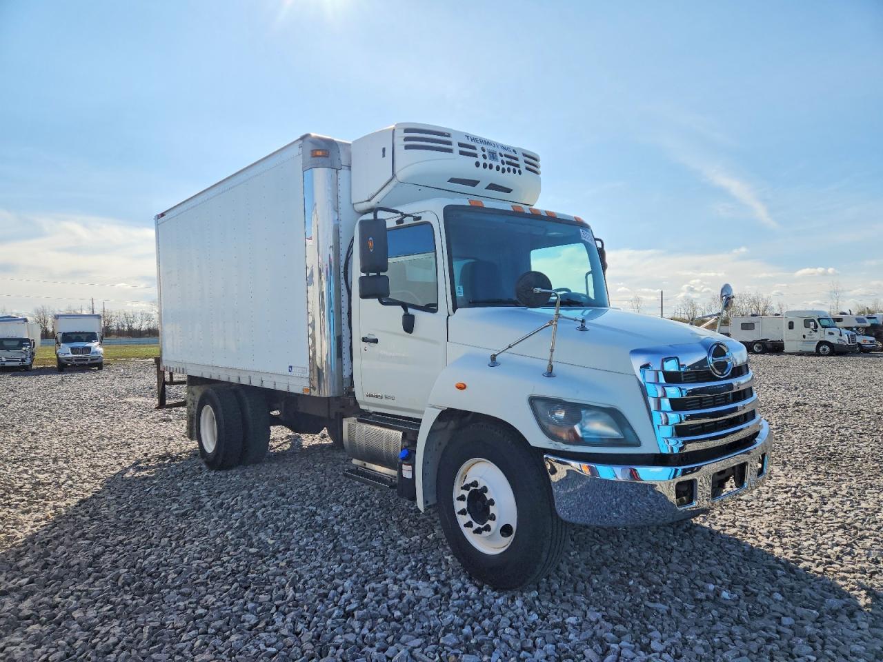 2015 Hino 258/268 Refrigerated BOX Truck
