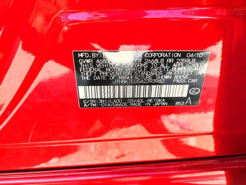 2010 Lexus Es 350