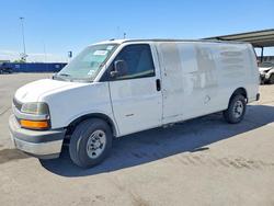 Salvage trucks for sale at Anthony, TX auction: 2012 Chev Express G3500