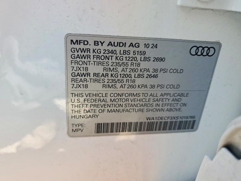 2025 Audi Q3 Premium s Line 45