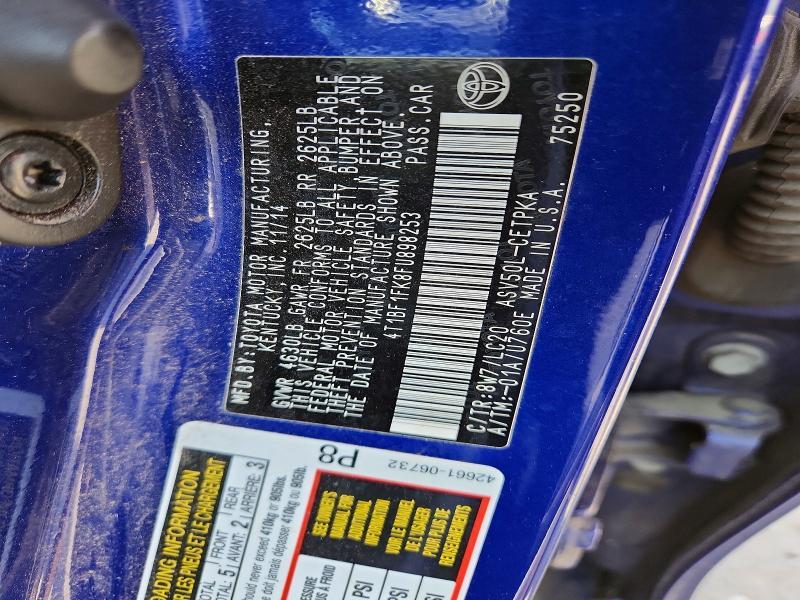 2015 Toyota Camry xse