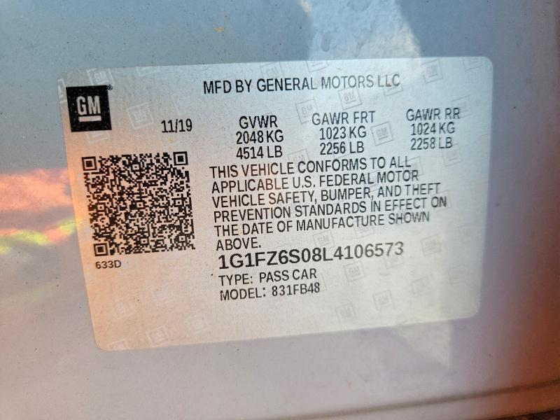 2020 Chevrolet Bolt ev Premier