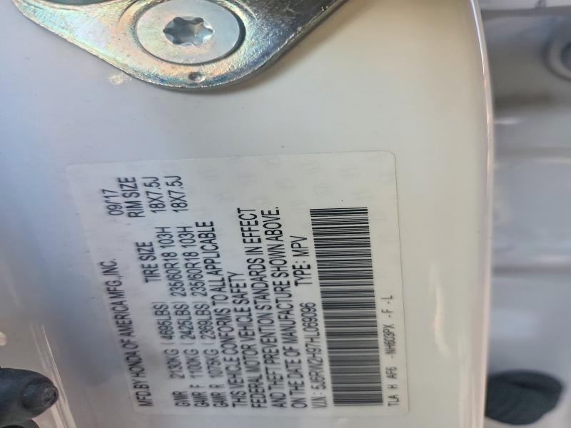 2017 Honda Cr-v Touring