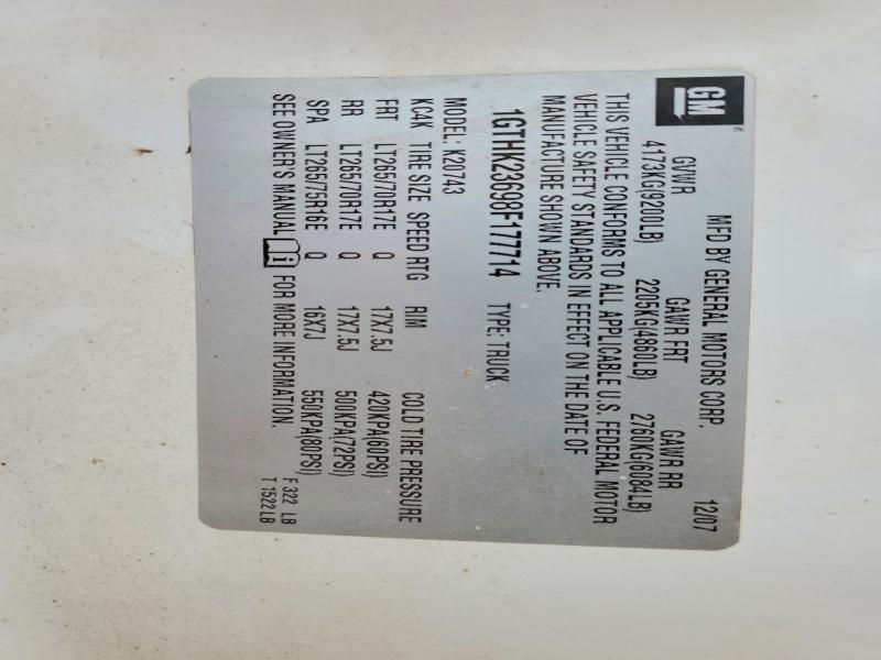 2008 GMC Sierra K2500 Heavy Duty