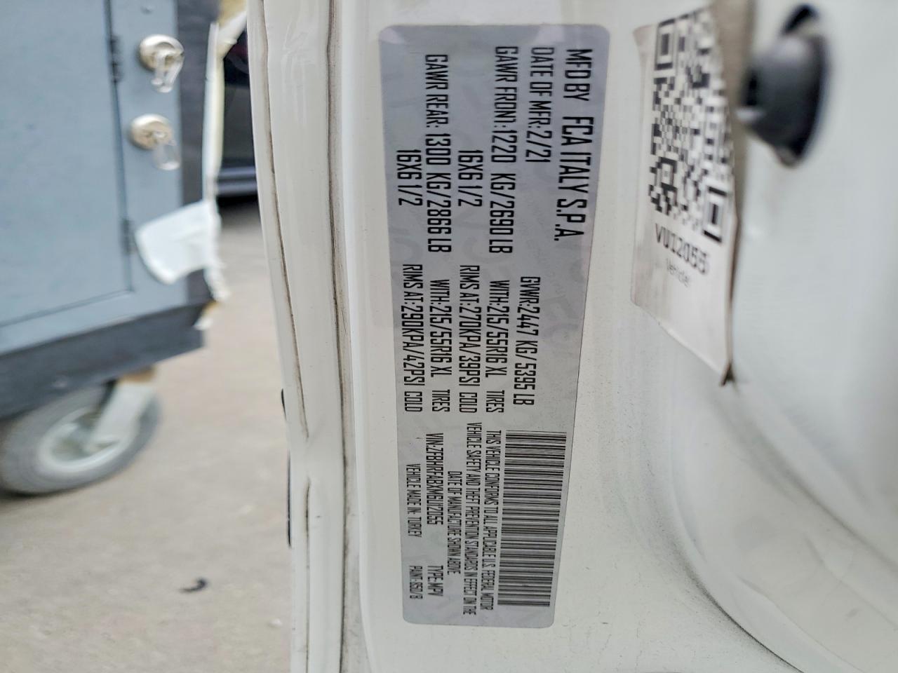 2021 Dodge RAM Promaster City