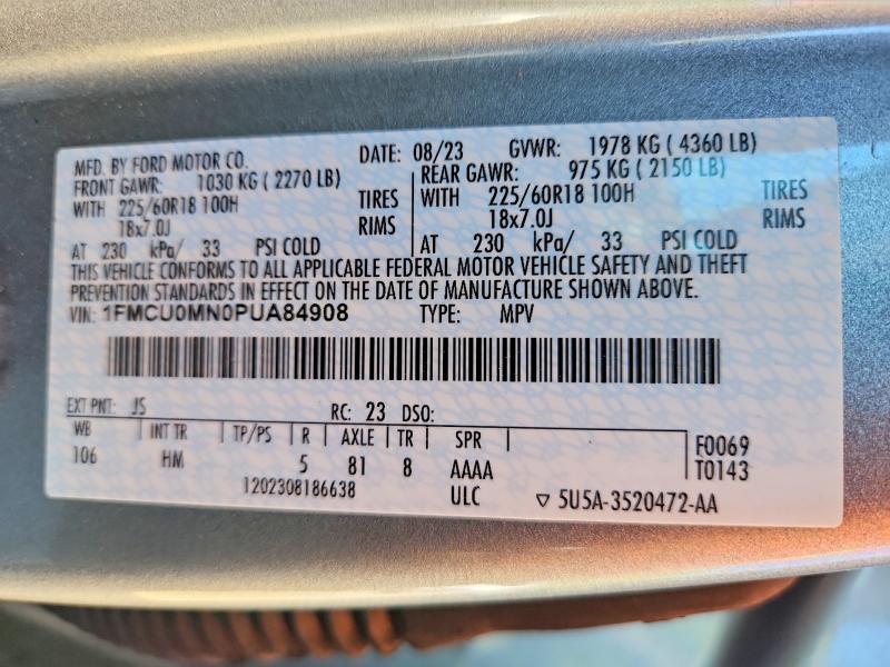 2023 Ford Escape st Line