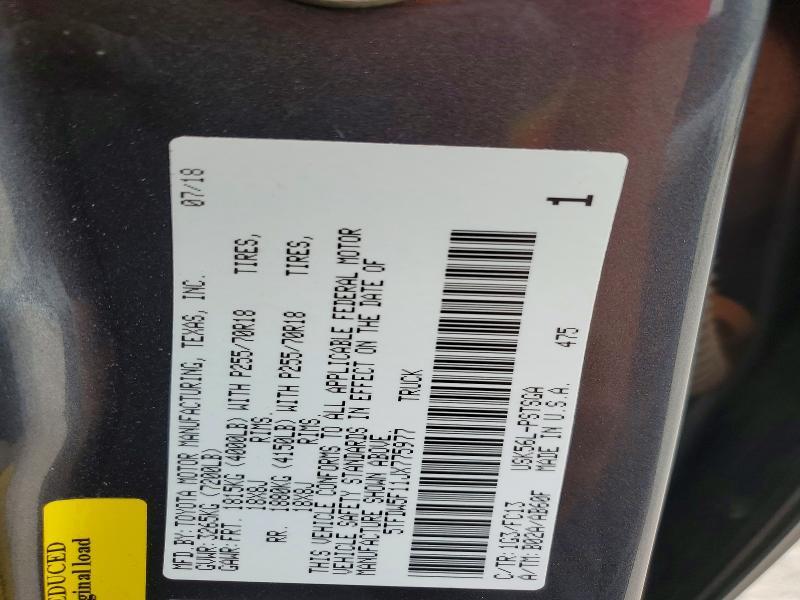 2018 Toyota Tundra SR5