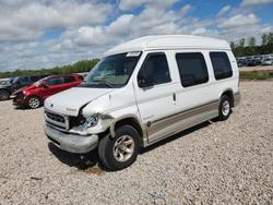 Salvage trucks for sale at La Grange, NC auction: 2002 Ford Econoline E150 Van