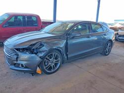 Ford salvage cars for sale: 2015 Ford Fusion Titanium