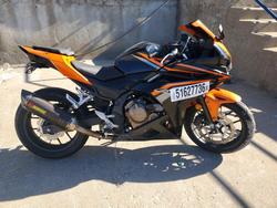 Salvage cars for sale from Copart Lawrenceburg, KY: 2017 Honda CBR500 RA-ABS
