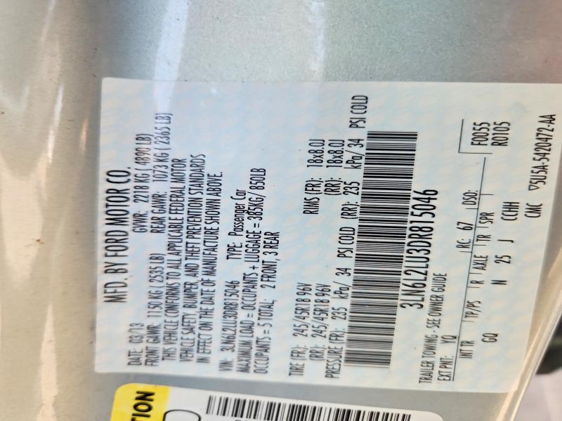 2013 Lincoln Mkz Hybrid