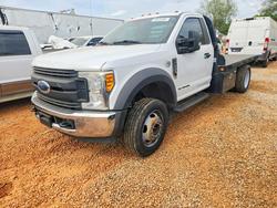 Salvage trucks for sale at Tanner, AL auction: 2017 Ford F550 Super Duty Flatbed Truck