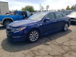 KIA salvage cars for sale: 2018 KIA Optima lx