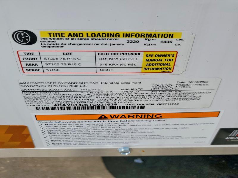 2026 Interstate VICT714TA2 Enclosed Cargo Trailer