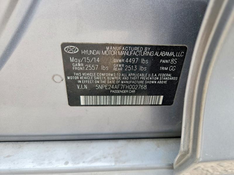 2015 Hyundai Sonata se