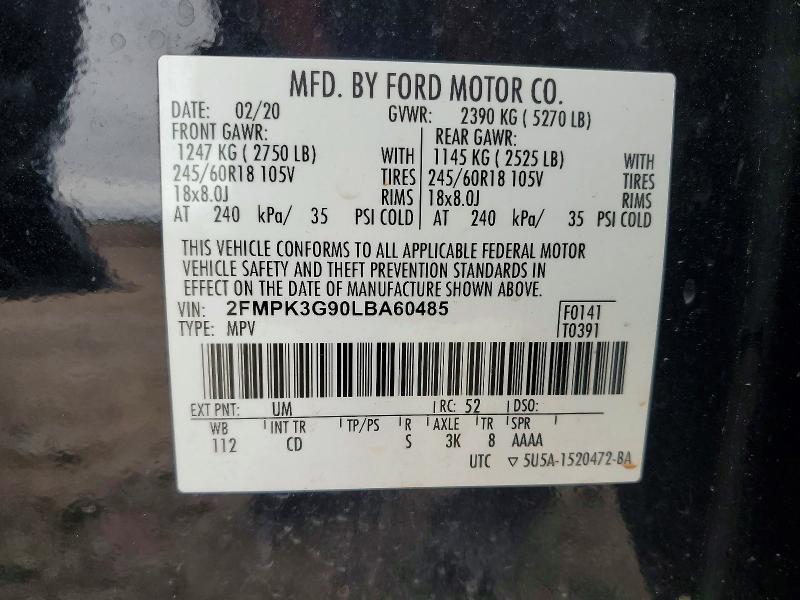 2020 Ford Edge se