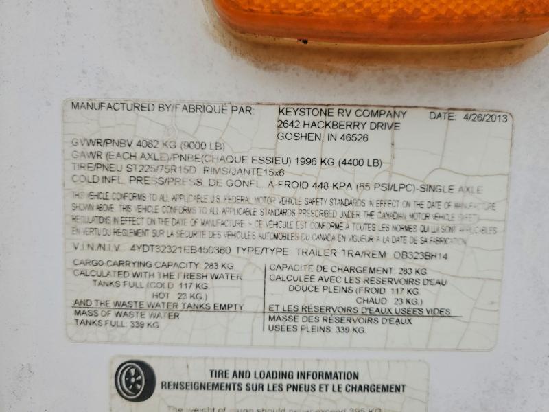 2014 Keystone Outback Camper