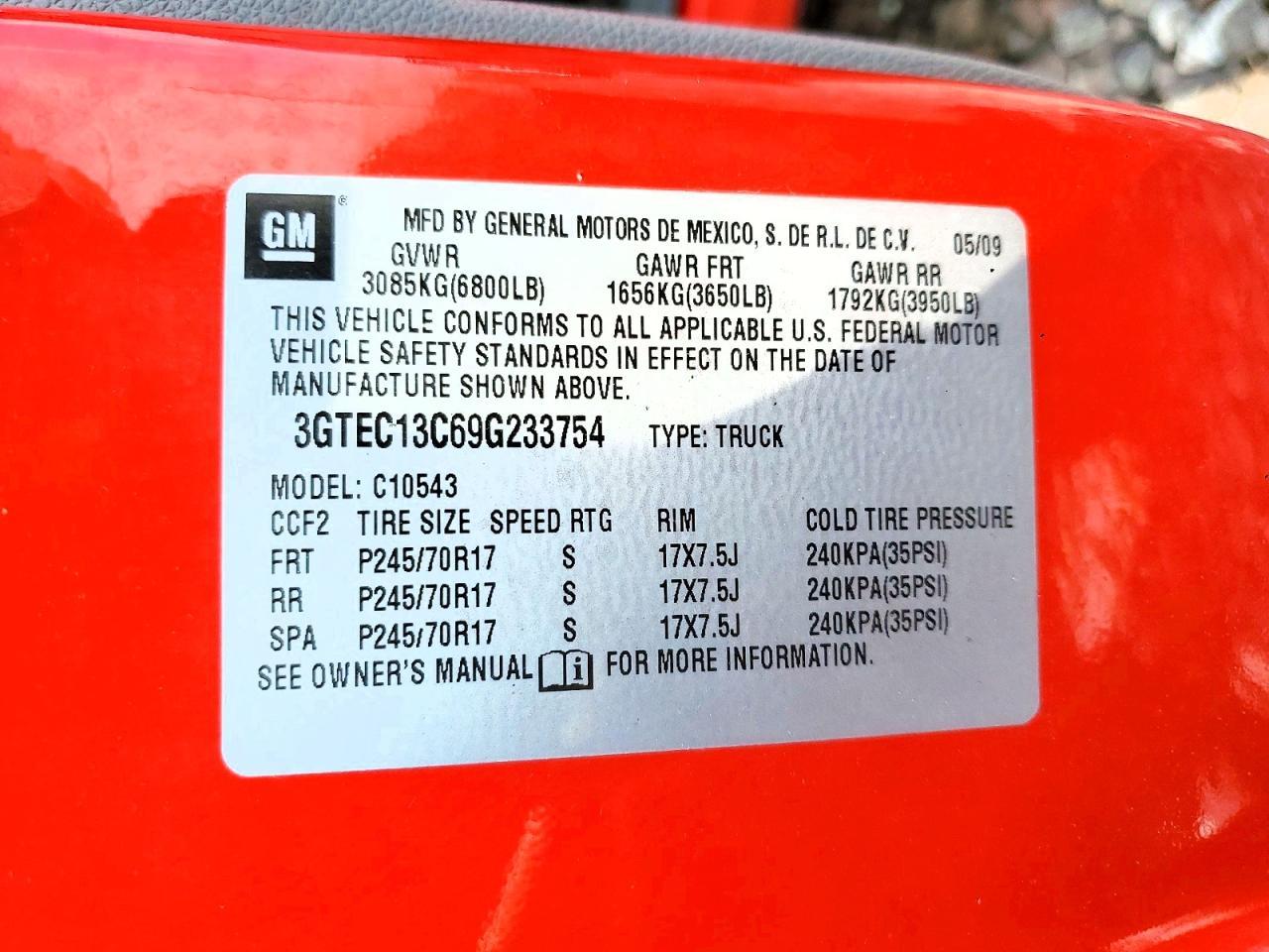 2009 GMC Sierra C1500