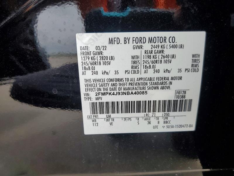 2022 Ford Edge sel
