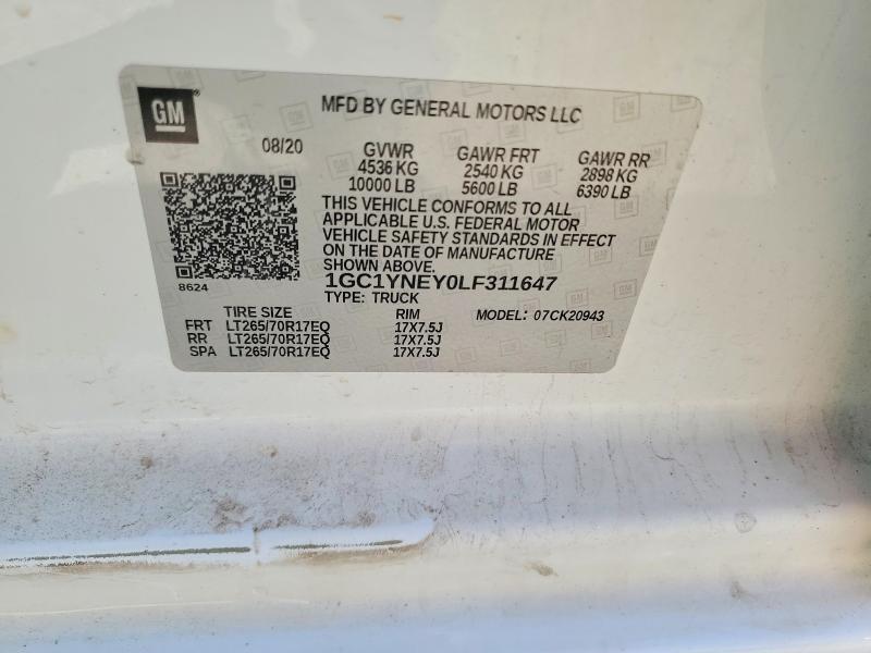 2020 Chevrolet Silverado K2500 Heavy Duty lt