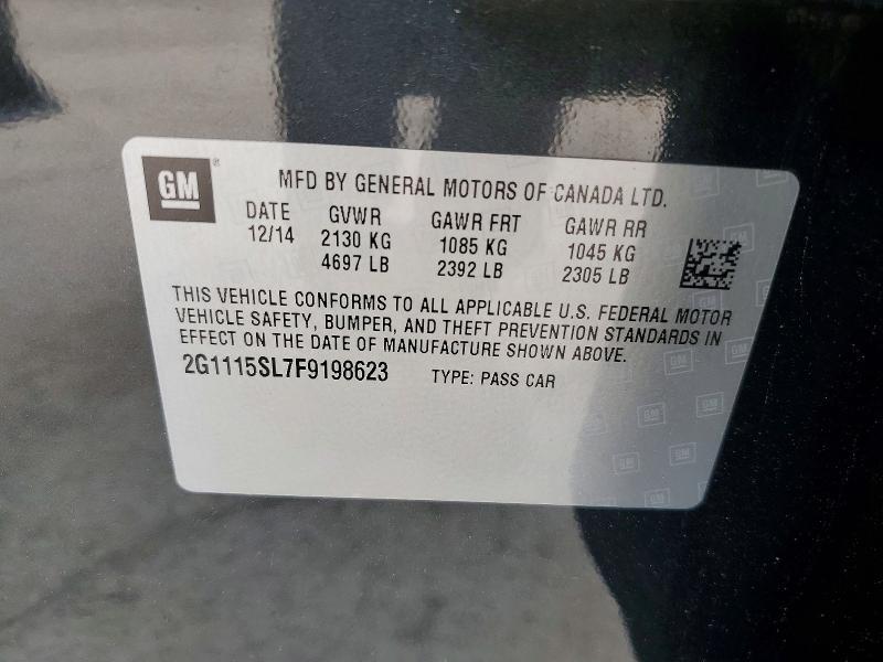 2015 Chevrolet Impala lt