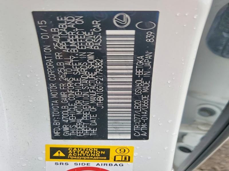 2015 Lexus Es 350 Base