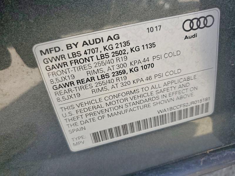 2018 Audi Q3 Premium