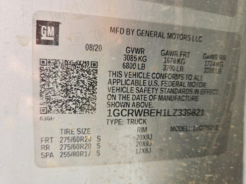 2020 Chevrolet Silverado C1500 Custom