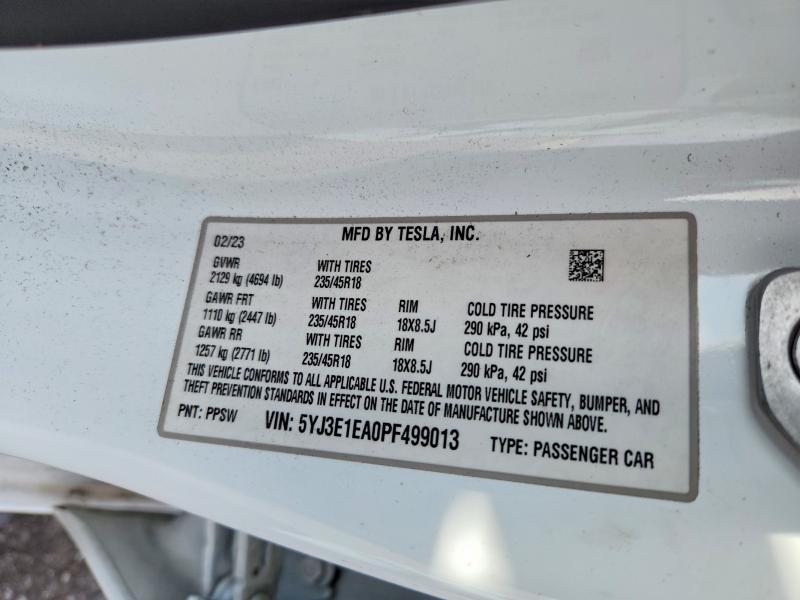 2023 Tesla Model 3
