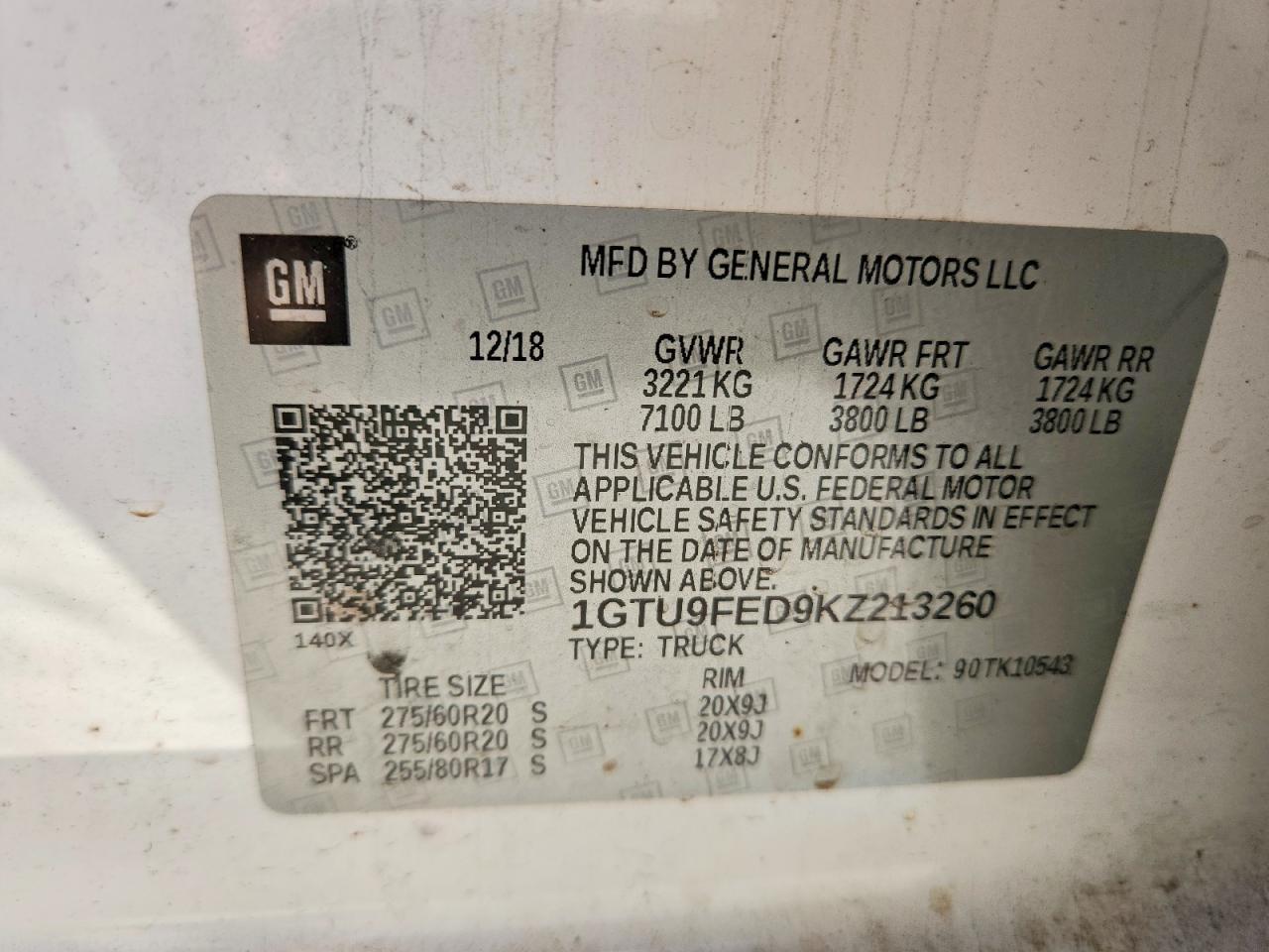 2019 GMC Sierra K1500 Denali